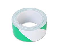 BlackYellow Warning Ta PVC Hazard Ta 48mm x 3 MultiColor (GreenWhite) Safe for Construct Caut and Traffic Control