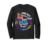 Bladder Cancer Awareness Support Family Long Sleeve T-Shirt
