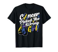 Bladder Cancer Picked The Wrong Girl Awareness Support Squad T-Shirt