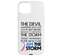 Bladder Cancer Warriors I Am The Storm, I Will Survive Case for iPhone 15 Plus