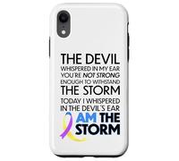 Bladder Cancer Warriors I Am The Storm, I Will Survive Case for iPhone XR