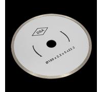 Sealey Continuous Rim Diamond Tile Saw Blade Tc180B/04 180mm