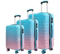 Blade 3-piece expandable suitcase set - hard-shell suitcase trolleys - lightweight rolling suitcase hand luggage made of ABS+PC with TSA lock - 4 spinner Wheels suitcase - 3-piece travel suitcase