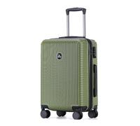 Blade 3-Piece Suitcase Set - Hard Shell Trolleys - Lightweight ABS + PC with TSA Lock - 4 Spinner Wheels - Green, L