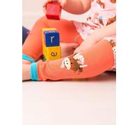 Blade and Rose Bonnie Highland Cow Junior Leggings in Coral | Size: 4-5 Years Blade and Rose Coral 4-5 Years