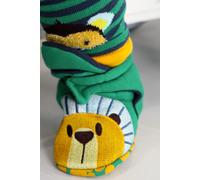 Blade and Rose Franki The Lion Booties Medium in Aqua | Size: 0-6 m Blade and Rose Aqua 0-6 m