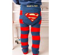 Blade and Rose Superman Saves The Day Legging in Blue | Size: 1-2 Years Blade and Rose Blue 1-2 Years