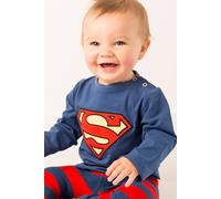 Blade and Rose Superman Saves The Day Top in Blue | Size: 1-2 Years Blade and Rose Blue 1-2 Years