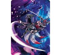 Blade-Blizzard Kitsune Art Card (#47) | Kamigawa: Neon Dynasty