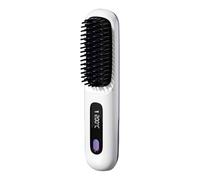 Blade Brush For Smooth Hair: Cordless Hair Smoothing Brush With Heat And Ion Technology | Electric Hot Brush, Ceramic Styling Brush, Warm Air Brush For Hair