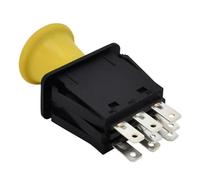 Blade Clutch PTO Switch for Exmark Toro 116-0124 103-5221 PTO Switch Lazer Z, Turf Ranger, Turf Tracer, Z Master, 103-2453 103-3246 104-3624 109-7667 109-7666 116-1611, 10 AMP Upgrade Rep 1-633673