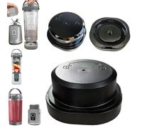 Blade Cover and Vessel Cap for Ninja Blast Portable Blender BC100 Series and BC151 Series, Accessories, Replacement Parts, Leakproof, Dishwasher Safe, (black)