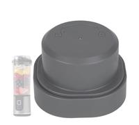 Blade Cover and Vessel Cap for Ninja Blast Portable Blender, Leakproof Lid Replacement Parts Dishwasher Safe Accessories Compatible with BC100 BC151 CL155 CO155 Series (Gray)
