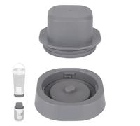 Blade Cover Vessel Cap for Ninja Blast, ABS Replacement Lid Gray