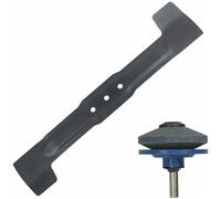 Blade for Bosch Rotak 40 40GC 40C 40S 400C 40cm Lawnmower + Drill Sharpener