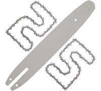 Blade for Stihl HT 70, HT 75 + 2x Saw Chain 12 Inches 30 cm 1.1 mm 3/8LP 44TG 7T A074 Mamuth