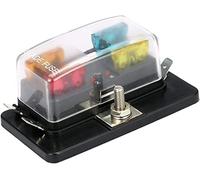 Blade Fuse Box DC 12V 24V 4 Way with LED Indicator Block for Car Boat Marine Caravan Circuit Standard ATO Send Fuses
