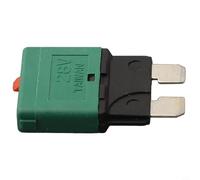 Blade Fuse Circuit Breaker for 12V/24V Applications, 1PCS Automatic Reset for Automotive and Marine Use, Rated Currents from 5A to 30A (30A)