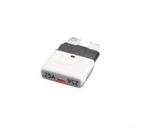 Blade Fuse Circuit Breaker for 12V/24V Applications, 1PCS Automatic Reset for Automotive and Marine Use, Rated Currents from 5A to 30A (25A)