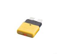 Blade Fuse Circuit Breaker for 12V/24V Applications, 1PCS Automatic Reset for Automotive and Marine Use, Rated Currents from 5A to 30A (20A)