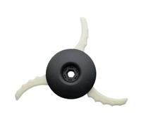 Blade Head with 3 Movable Plastic Blades and Adapter, Compatible with 198383-1, for Grass Trimmer