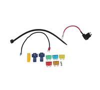 Blade holder add a circuit 5A 10A 15A 20A 25A 30A with dual slot | Protect existing and new circuits with this blade holder for wiring strips dash cams and GPS in car boat truck 12 24V