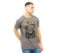 MARVEL Men's Blade Stare T-Shirt, Charcoal, XX-Large