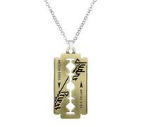 Blade Necklace Men Hip Hop Enamel Pendant For Judas Priest Gift