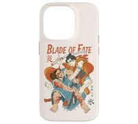 Blade of Fate Samurai Vintage Japanese Ukiyo-e Battle Art Case for iPhone 14 Pro