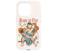 Blade of Fate Samurai Vintage Japanese Ukiyo-e Battle Art Case for iPhone 15 Pro