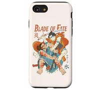 Blade of Fate Samurai Vintage Japanese Ukiyo-e Battle Art Case for iPhone SE (2020) / 7 / 8