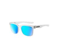 Blade Polarised Sunglasses in Crystal Clear Grey & Ice Blue