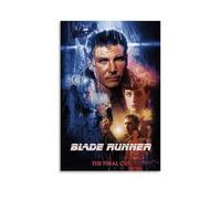 Blade Poster Runner 1982 Movie Poster Canvas Wall Art Decor Painting for Home Living Room Bedroom 08x12inch(20x30cm) Unframe-style
