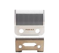 Blade Replaceable Cutter Head for 2020C，Compatible for Madeshow，M10 M5 Hair Clipper Titanium Plated Ceramics Blade(10pc Silver)