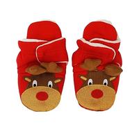 Blade & Rose Festive Booties | Large 12-18 Months | Toddler and Baby Booties Red