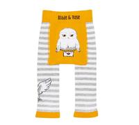 Blade & Rose | Harry Potter Hedwig Leggings | Unisex Clothing for Babies & Toddlers 2-3 Years | Yellow/Grey/White