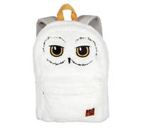 Blade & Rose Hedwig Rucksack - Harry Potter Owl Backpack, Soft Plush Kids School Bag, Officially Licensed, White/Grey, 34 x 26 x 14cm