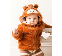 Blade & Rose Neutral Highland Cow Hoodie - 6-12 Months