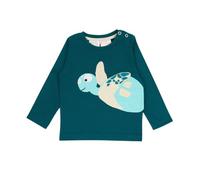 Blade & Rose | Organic Sea Turtle Top | Unisex Clothing for Babies & Toddlers 1-2 Years | Blue/Aqua