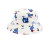 Blade & Rose | Paddington™ Let's Go for A Picnic Summer Hat | Unisex Clothing for Babies & Toddlers 6-12 Months | Off White/Red