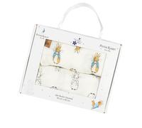 Blade & Rose Peter Rabbit™ Muslin Squares for Babies - 2 Pack Soft Cotton Baby Muslin Cloths, Burp Cloths, Feeding & Nursing Muslins, Neutral Unisex Baby Gift, 60 x 60cm