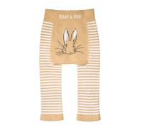 Blade & Rose Peter Rabbit™ Neutral Baby & Toddler Leggings - Official Licensed Kids Clothing, Timeless Storybook Style, Soft Stretchy Cotton, Cream/Brown, Sizes 6-12 Months to 3-4 Years