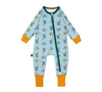 Blade & Rose | Peter Rabbit™ Woodland Romper Jumpsuit | Unisex Clothing For Babies & Toddlers | For Ages 3-6 Months | Light Blue/Yellow