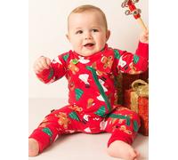 Blade & Rose Snowman Zip-Up Romper Jumpsuit - 6-12 Months