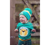 Blade & Rose Toddler Striped Bobble Hat - - Size: M