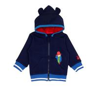 Blade & Rose x Paddington™ Out and About Kids Hoodie - Official Licensed Kids Clothing, Iconic Paddington Bear Face on Hood, Fleece-Lined, Blue/Red, Sizes 6-12 Months to 5-6 Years