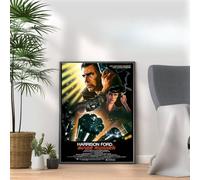 Blade Runner, 80s Movie Print Vintage Nostalgic Film Poster, A4 and A3 Size Frame Options,Great Home, Pub, Café, Bar Decoration Wall Art Print, House gift for movie lovers (A4 Print Only)