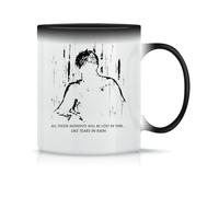 Blade Runner Like Tears In Rain Coffee Tea Cup Classic Magical Ceramic White Black Pink 330 ml