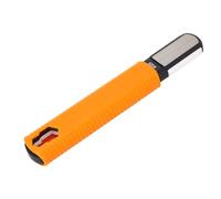 Blade Sharpener Portable Versatile Garden Tool for Lawn Mower Pruners Axe with 10mm 13mm Wrench Orange
