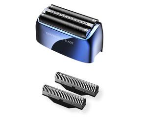 Blade & Stone™ Foil Shaver Replacement Head - Graphene-X™ Foil and Blade - Designed for the Blade & Stone 501 Foil Shavers for Men (Big Blue Replacement Head & Blade)